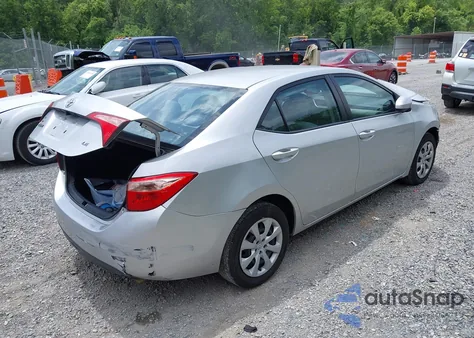 2019 Toyota Corolla Le z USA, uszkodzony, nr VIN 5YFBURHE8KP904754